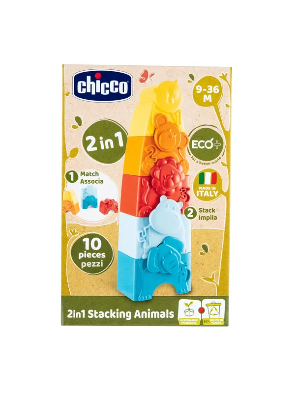 Chicco -2in1 Stacking Animals