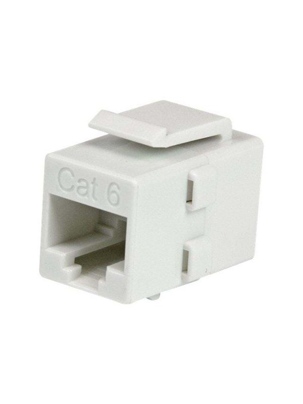 StarTech.com Cat 6 RJ45 Keystone Jack Network Coupler - Hvit - 0cm