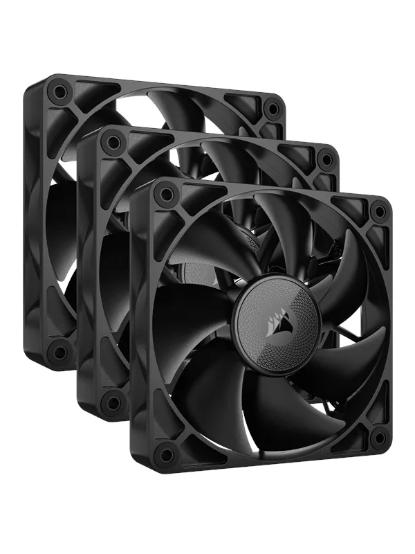 Corsair iCUE LINK RX120 3-pack - Kabinettvifte - 120mm - Svart - 36 dBA