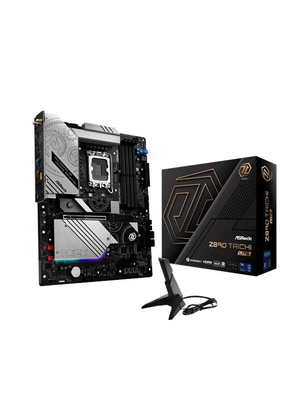 ASRock Z890 TAICHI LITE Hovedkort - Intel Z890 - Intel LGA1851 socket - DDR5 RAM - ATX