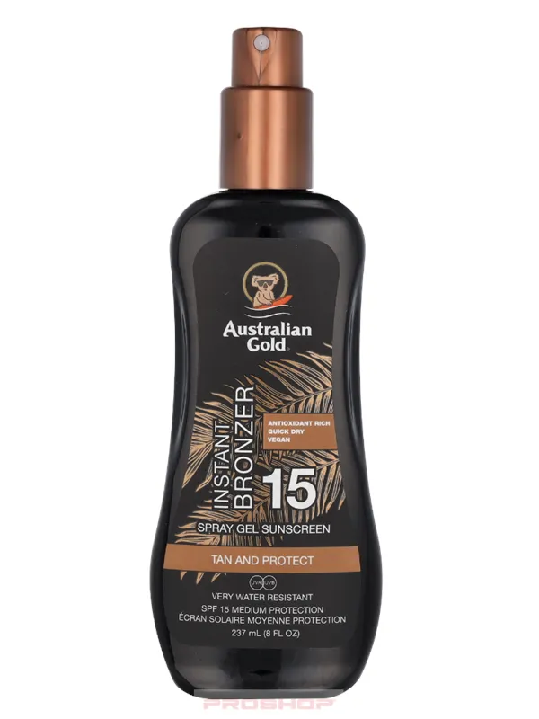 Australian Gold Spray Gel Instant Bronzer SPF15