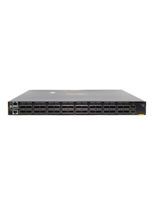 Hewlett Packard Enterprise HPE Aruba CX 9300-32D 32-port 100/200/400G QSFP-DD 2-port 10G SFP+ Switch