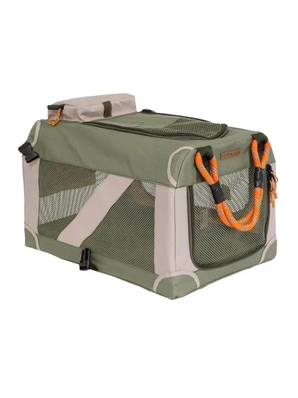 Nordic Paws - Soft dogcrate Army S 61.5x46.5x43 cm