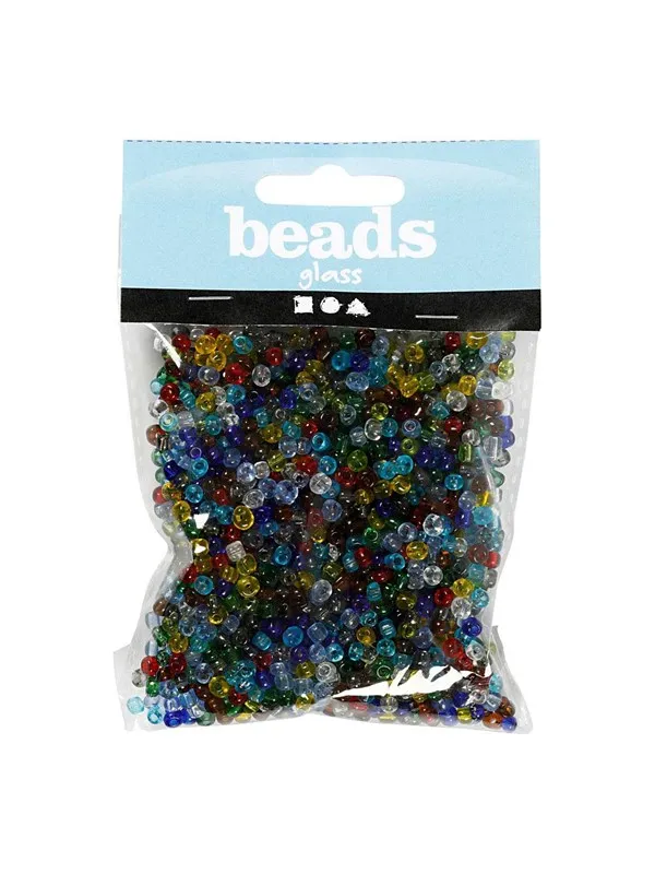 Creativ Company Seed Beads Transparent Glass 130 grams
