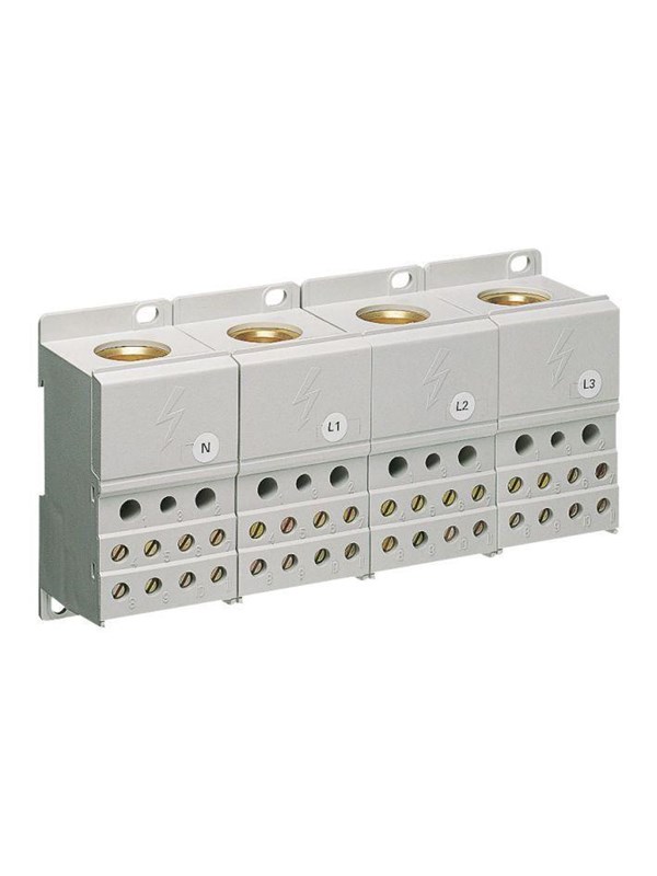 Hager Distribution block 1p 250a for din rail