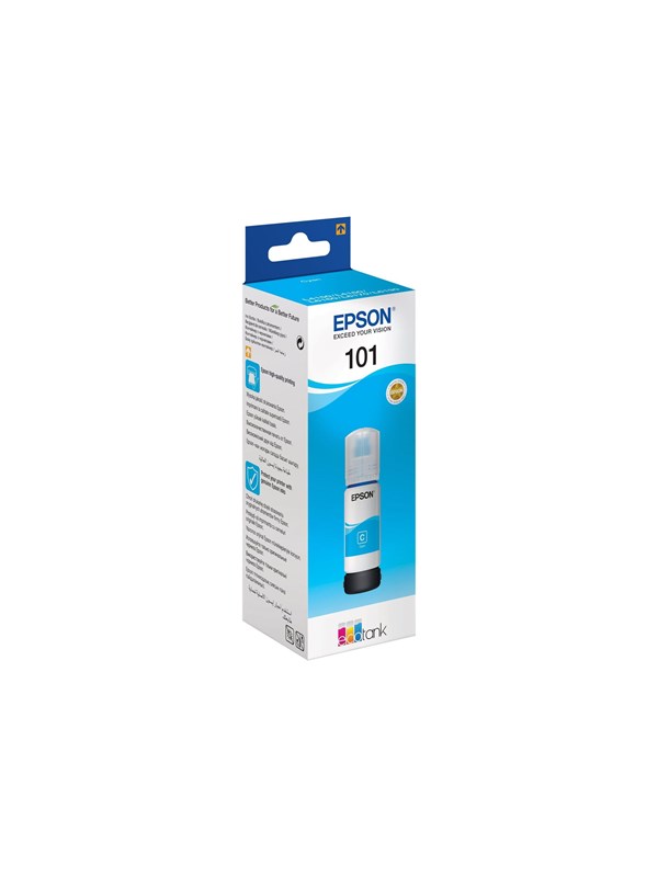 Epson 101 - cyan - original - blækbeholder