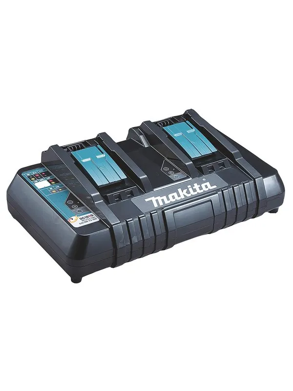 Makita DC18RD Batterilader LXT -  for 2 x 14.4V / 18V LXT-batteries
