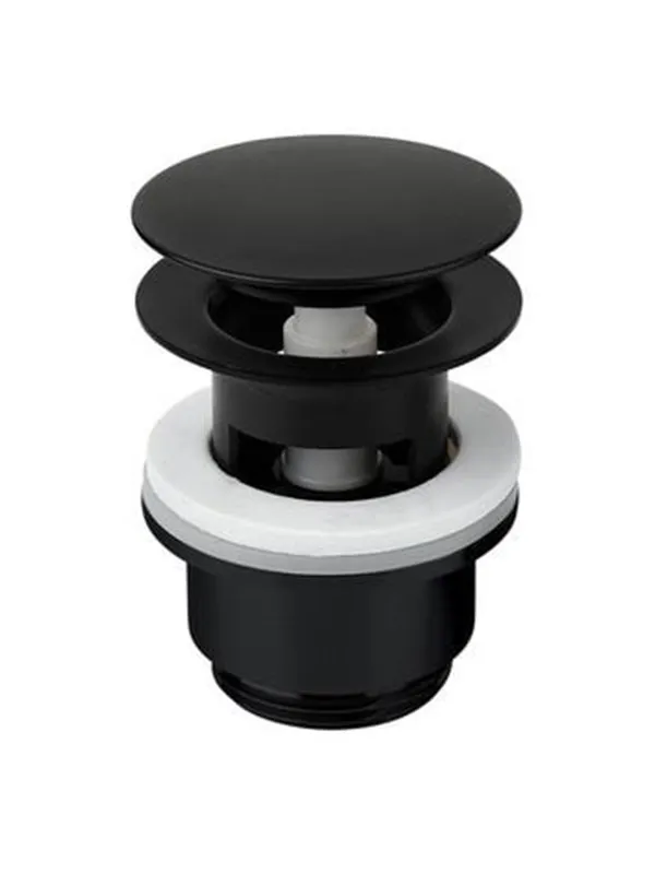 Damixa pop-up valve with click function black