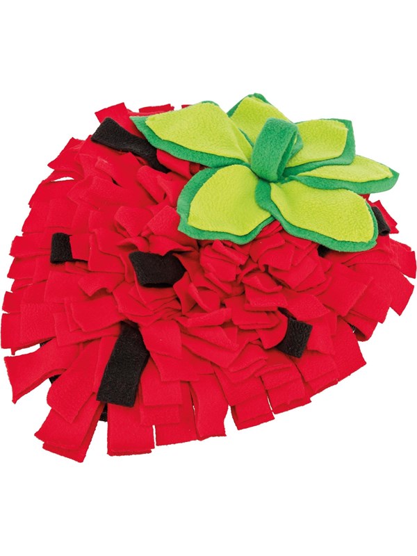 Trixie Strawberry sniffing carpet 33 × 40 cm red