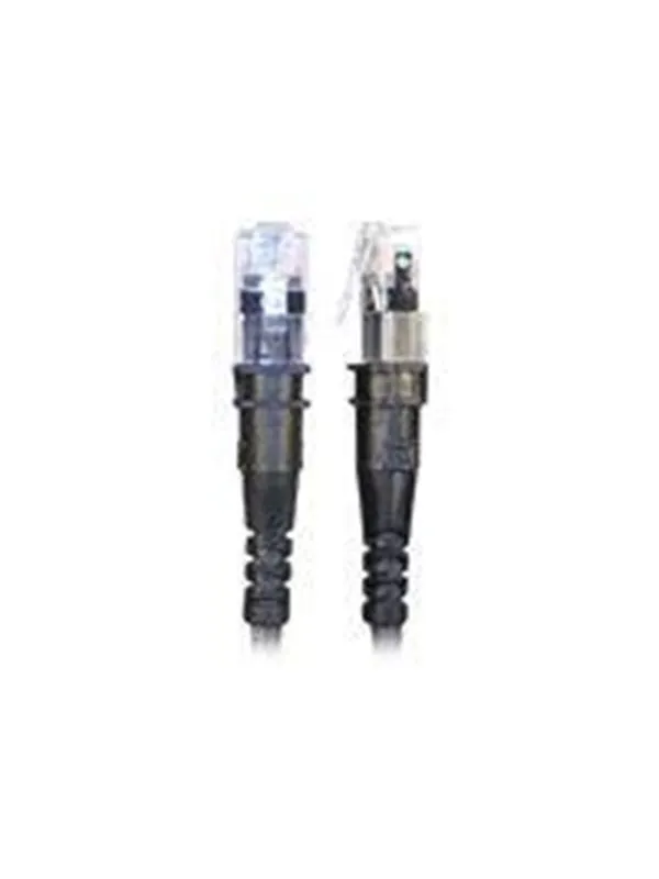 PatchSee ThinPATCH patch cable - 3.1 m - black - Svart - 3m