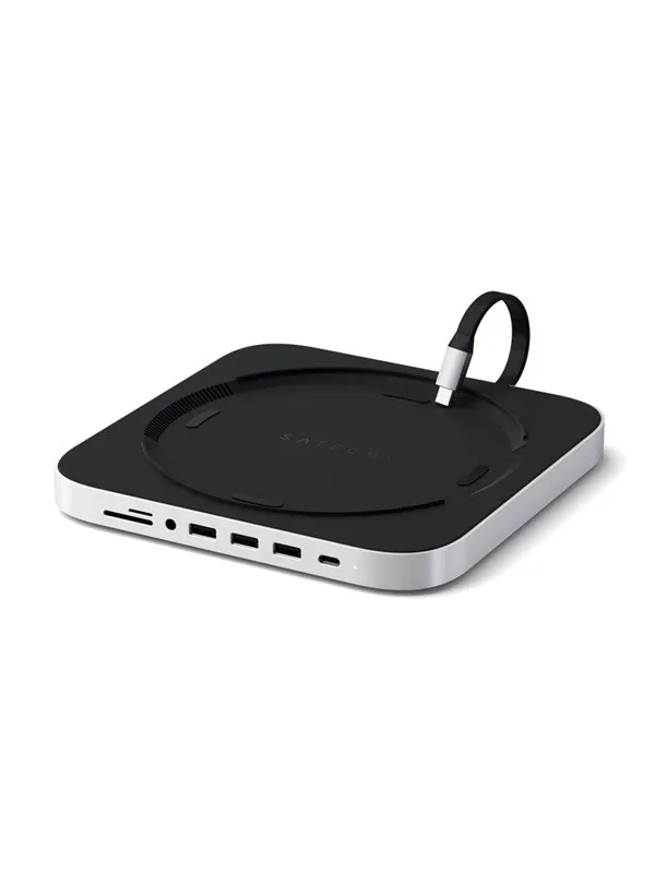 Satechi Type-C Aluminum Stand & Hub for Mac Mini