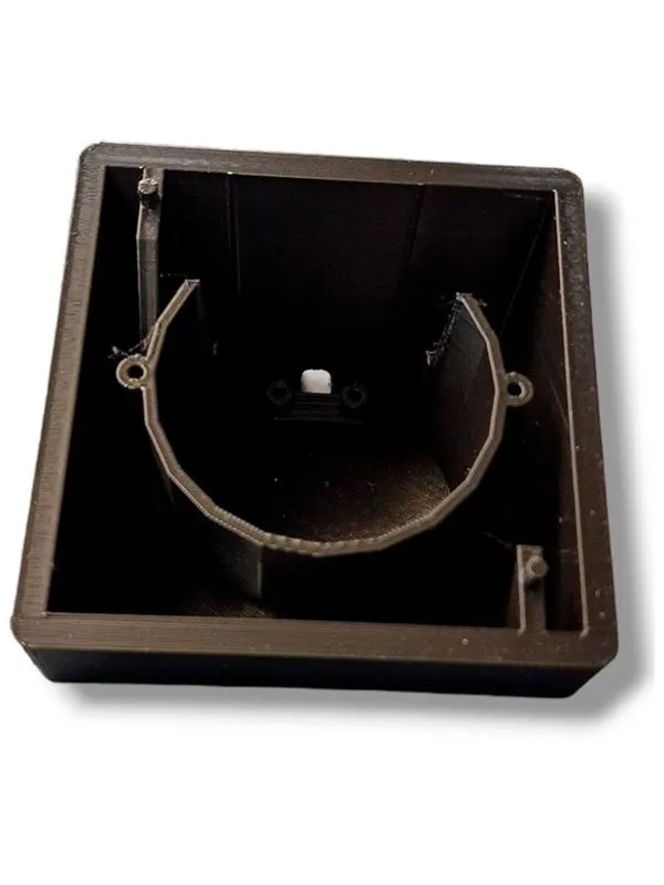 Light Solutions Shelly - Wall Display Table Stand - 35 degrees - Black