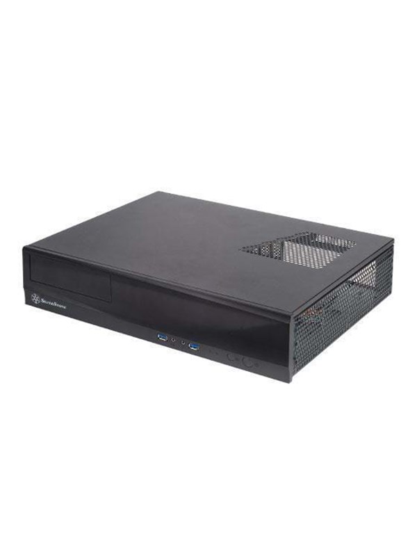 SilverStone Milo ML03 Black - Kabinett - Desktop - Svart