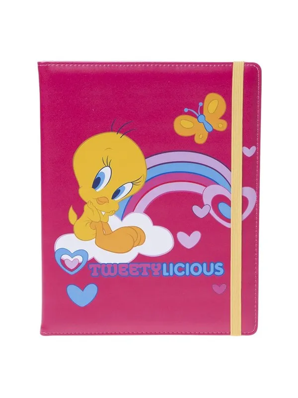 Tweety Official Looney Tunes  Tablet Folio 10-11" Universal