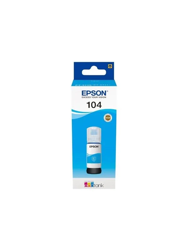 Epson EcoTank 104 - Cyan Ink