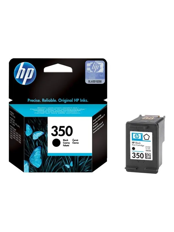 HP 350 / CB335EE Black Ink - Blekkpatron Svart