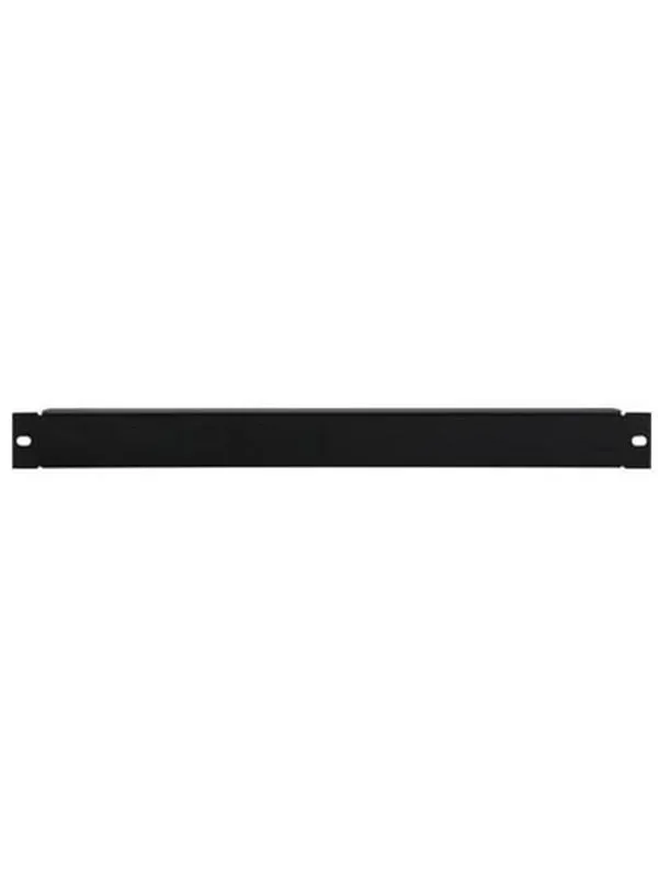 TOTEN Dækpanel 1U 19" sort
