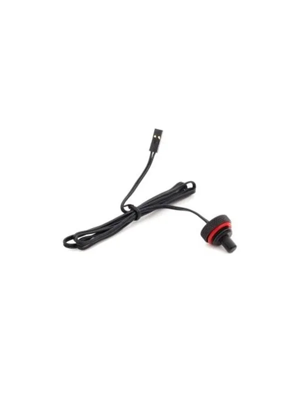 Bitspower G1/4" Carbon Black Temperature Sensor Stop Fitting