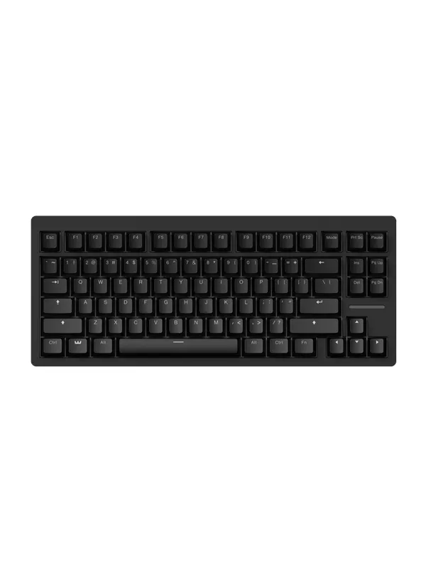 Wooting 80HE - US-ANSI - Linear60 - Zinc Alloy - Gamingtastatur - Uten numpad - US Internasjonal - Svart