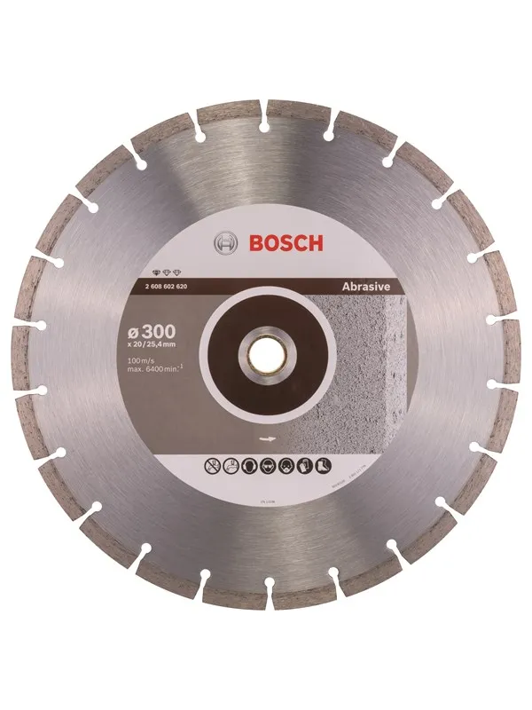 Bosch Diamankappeskive standard for Abrasive 300 x 20/25,40 x 2,8 x 10 mm