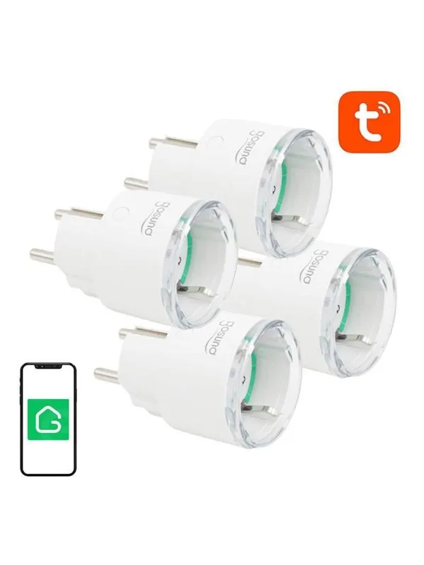 Gosund Smart plug WiFi  SP111 3680W 16A Tuya 4-pack