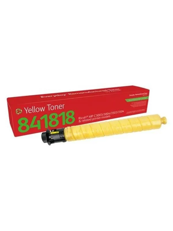 Xerox Everyday - yellow - compatible - remanufactured - toner cartridge (alternative for: Ricoh 841818) - Green World Alliance return programme