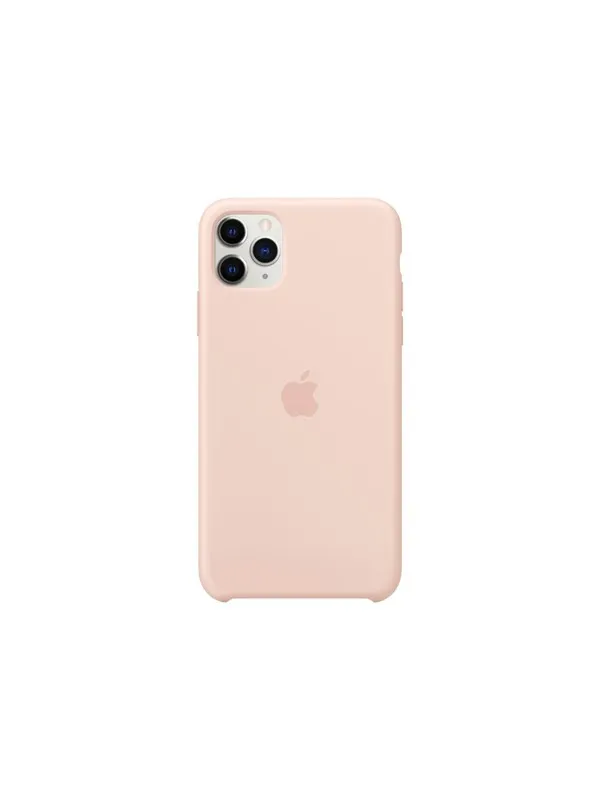 Apple iPhone 11 Pro Max Silicone Case - Pink Sand