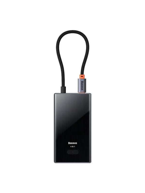 Baseus PioneerJoy 4xUSB-A 3.0 USB-C Hub - Gray USB-hub
