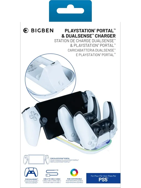 NACON Portal & DualSense Charger - Wired - PlayStation Portal