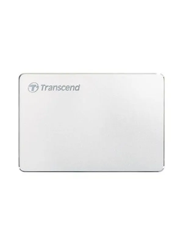 Transcend StoreJet 25C3S - Ekstern Harddisk - 2TB - Sølv