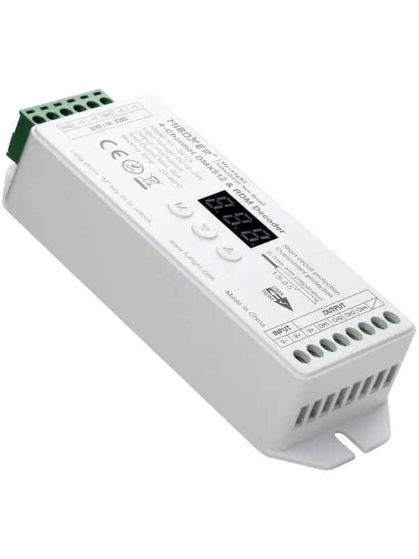 Miboxer LED Controller - DC12/24V - DMX512 (D4-CX)