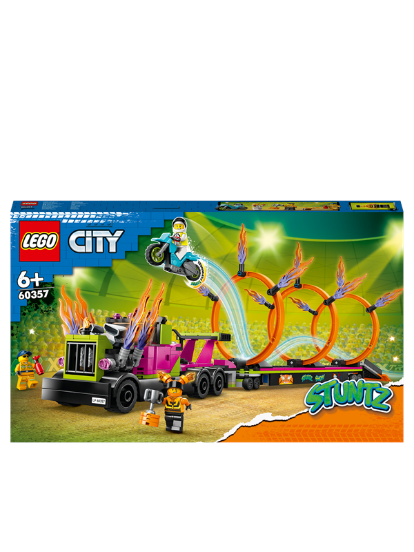 LEGO City 60357 Stuntbil og ildring-utfordring