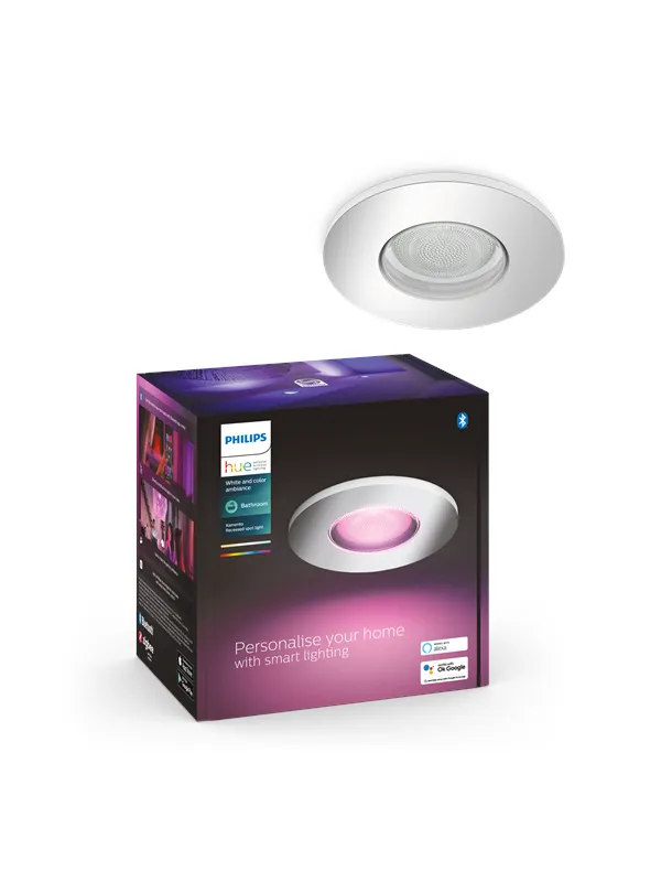 Philips Hue Xamento Innfelt Spot for Baderom - Krom