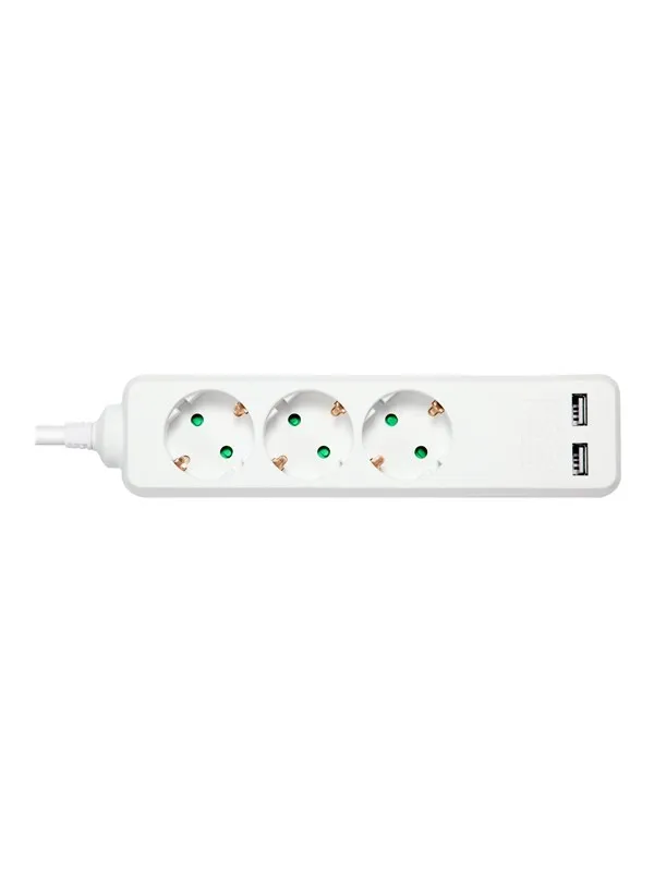 Deltaco GT-0310 Power Strip -  1.5 m