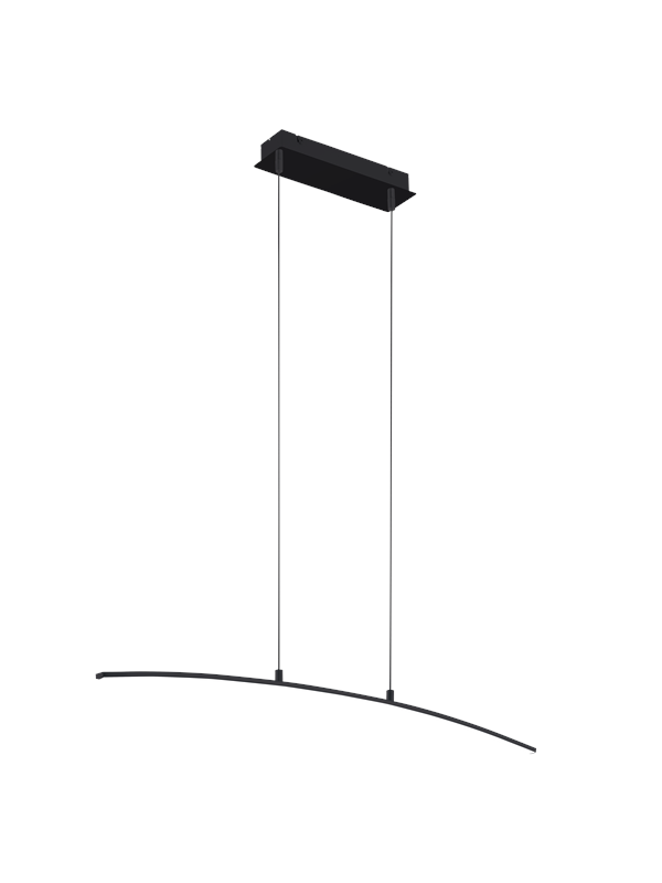 EGLO LASANA pendellampe 15 W 3000 K, svart