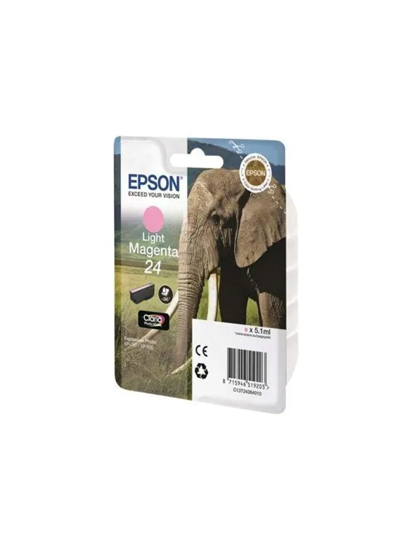 Epson 24 Ink Cartridge - Light Magenta - Blekkpatron Light magenta