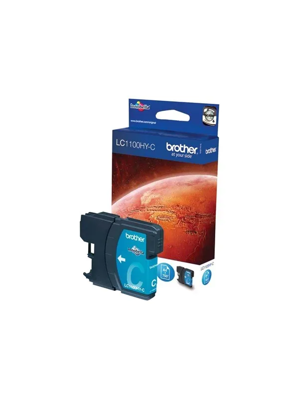 Brother LC1100HYC - High Yield - Cyan Ink - Blekkpatron Cyan