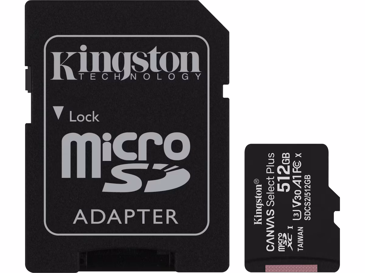 Kingston Canvas Select Plus microSD 512GB