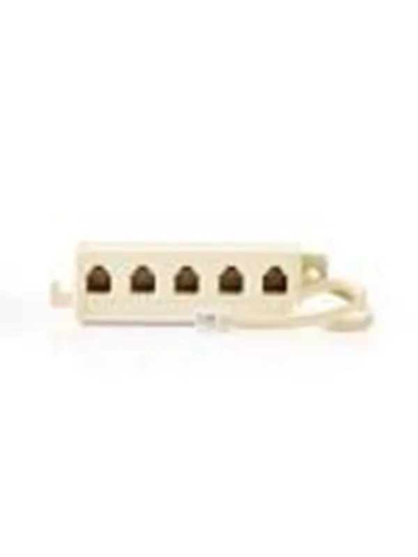 Nedis Telecom Extension Cable | RJ11 Male | 5x RJ11 (4/6) Female