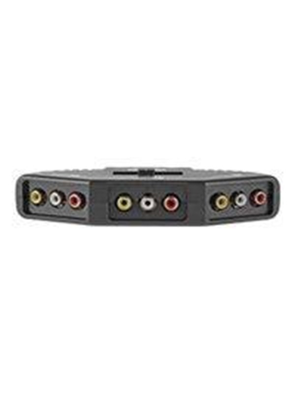 Nedis VSWI2403BK - video/audio switch - 3 ports