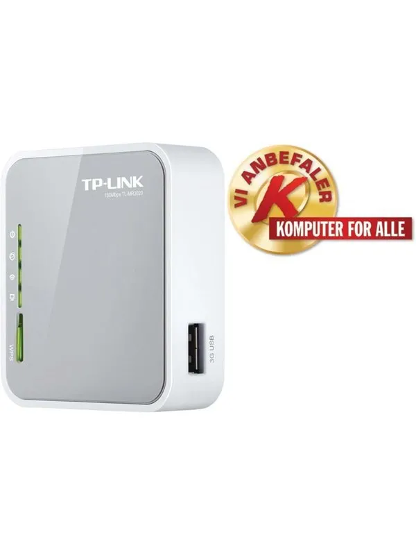 TP-Link TL-MR3020 Portable 3G/4G Wireless N Router - Wireless router N Standard - 802.11n
