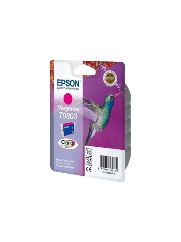 Epson T0803 - Blekkpatron Rød