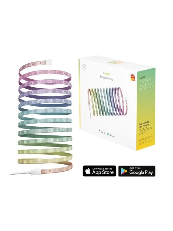 Hombli Smart LED strip - RGB - 5 meter