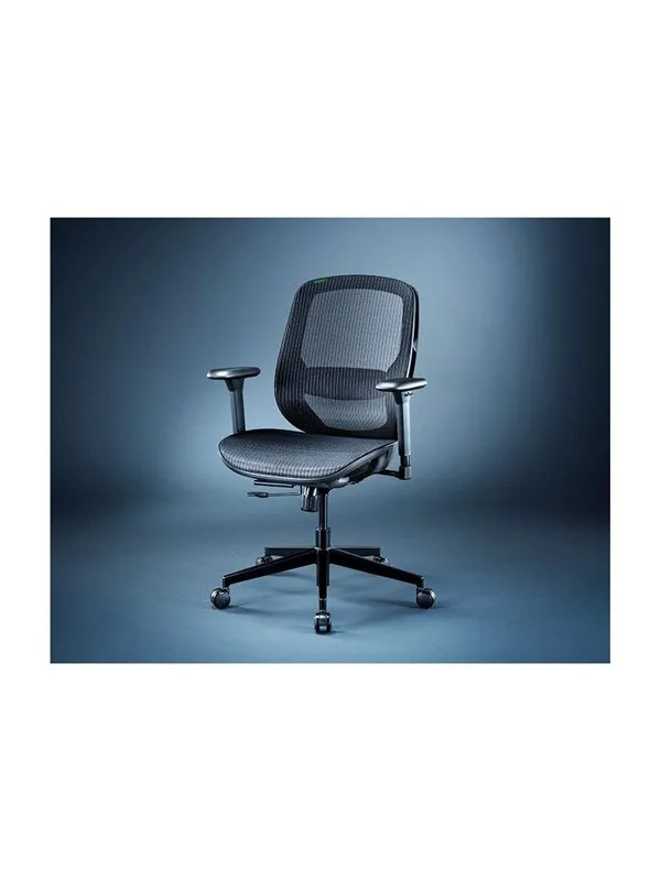 Razer Fujin - chair - metal mesh fabric - black Kontorstol - Maskestoff - Opptil 130 kg