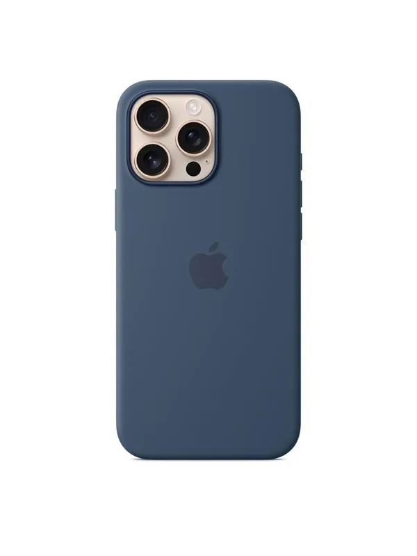 Apple iPhone 16 Pro Max Silicone Case with MagSafe - Denim
