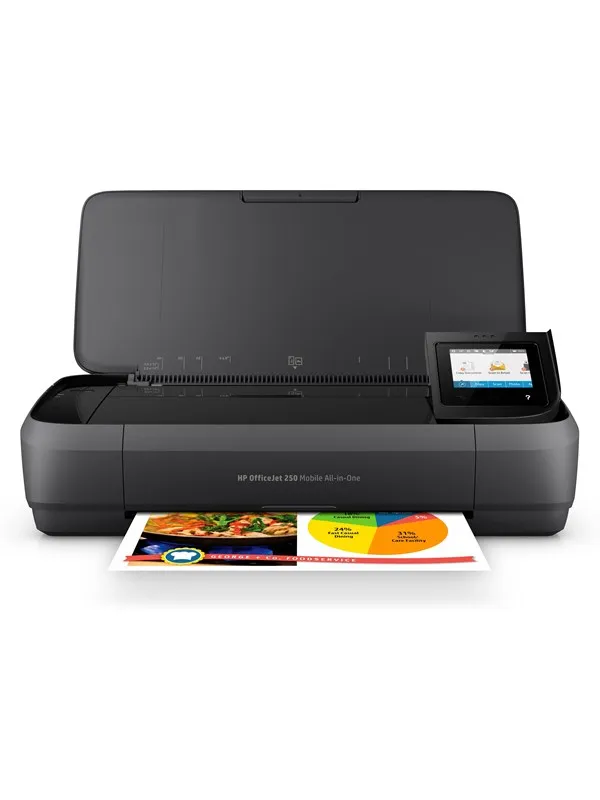 HP Officejet 250 Mobile All-in-One - Color Inkjet - Wi-Fi Multifunksjon - Farge - Blekk