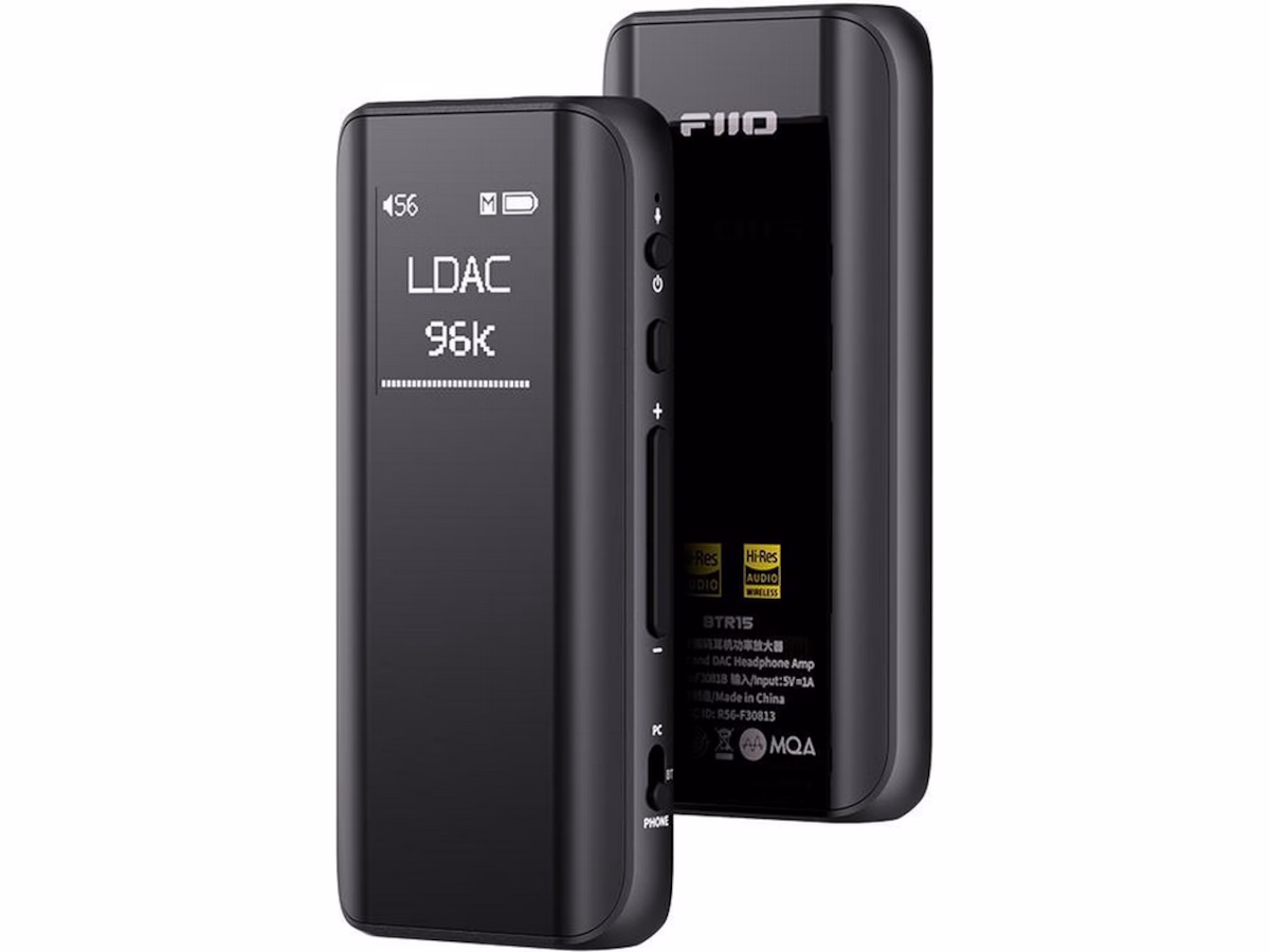 FiiO BTR15 Bluetooth hodetelefonforsterker DAC