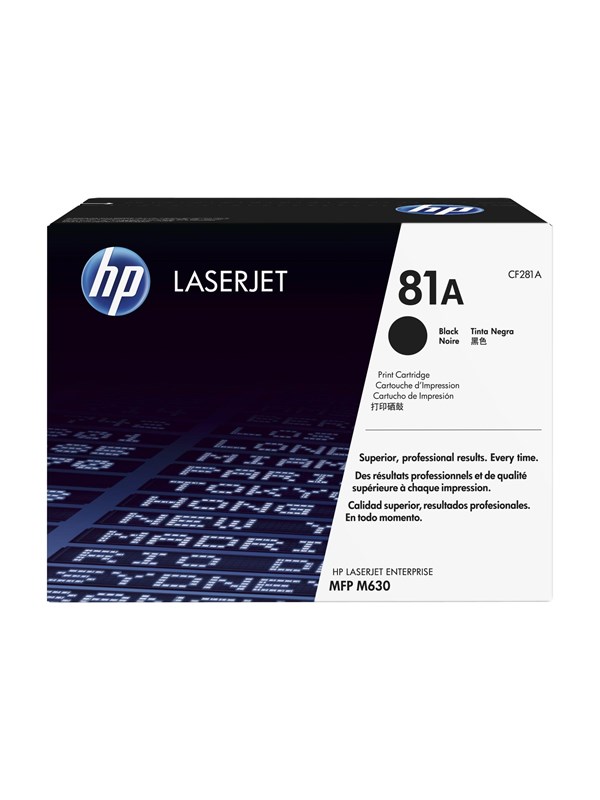 HP 81A / CF281A Black Toner
