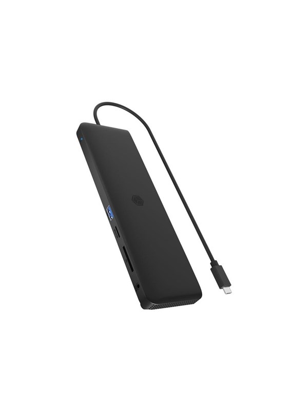 ICY BOX 11-in-1 Mobile with Triple Video Output
