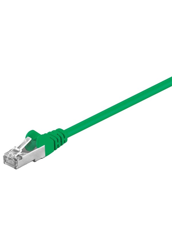 Pro CAT 5e patchcable SF/UTP green 0.5 m - Grønn - 0.5m